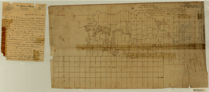 7864, Stonewall County Rolled Sketch 7, General Map Collection