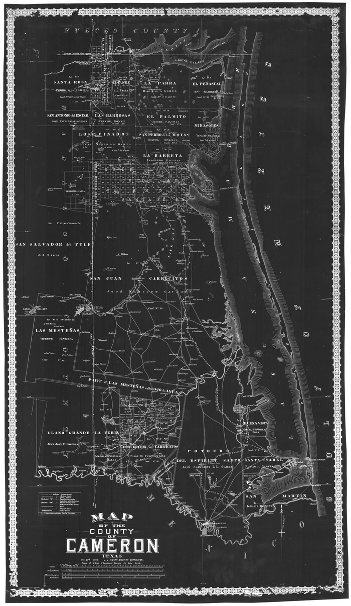 78646, Map of the County of Cameron, General Map Collection
