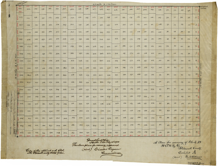 7866, Stonewall County Rolled Sketch 10, General Map Collection
