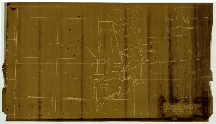 7876, Stonewall County Rolled Sketch 32, General Map Collection