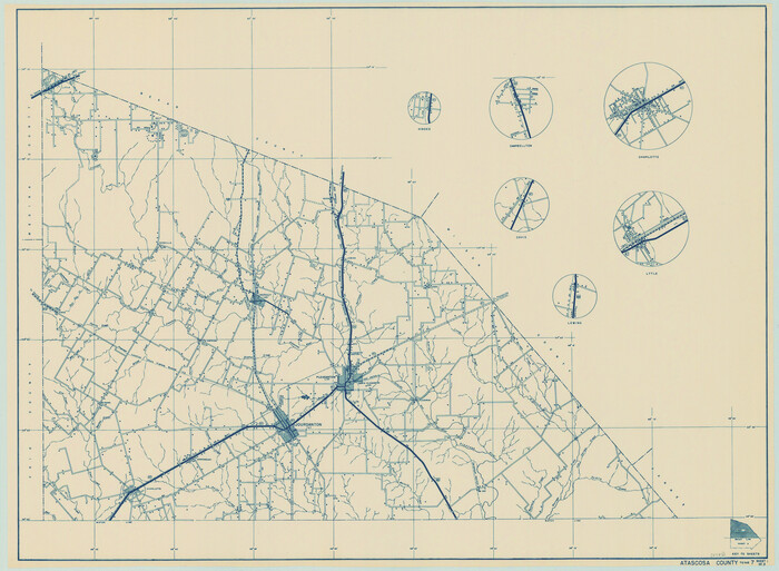79008, General Highway Map, Atascosa County, Texas, Texas State Library and Archives