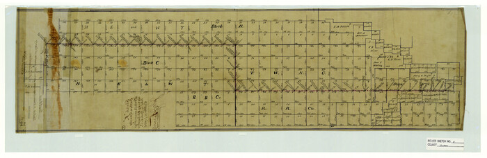 7903, Sutton County Rolled Sketch F, General Map Collection