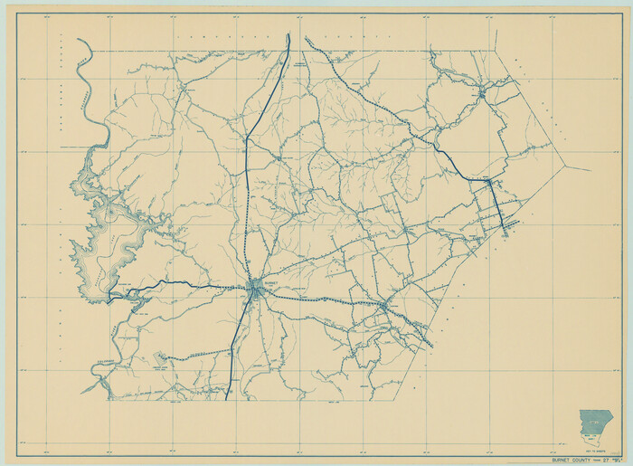 79035, General Highway Map, Burnet County, Texas, Texas State Library and Archives
