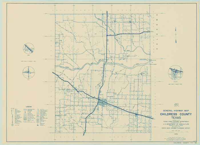 79046, General Highway Map, Childress County, Texas, Texas State Library and Archives