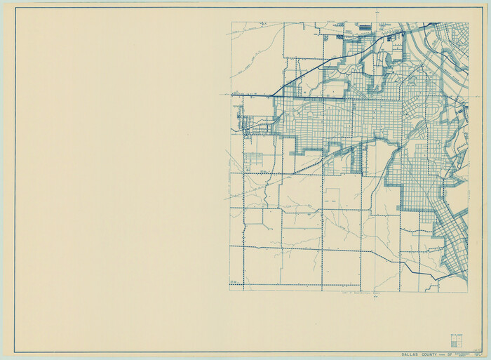 79069, General Highway Map.  Detail of Cities and Towns in Dallas County, Texas [Dallas and vicinity], Texas State Library and Archives