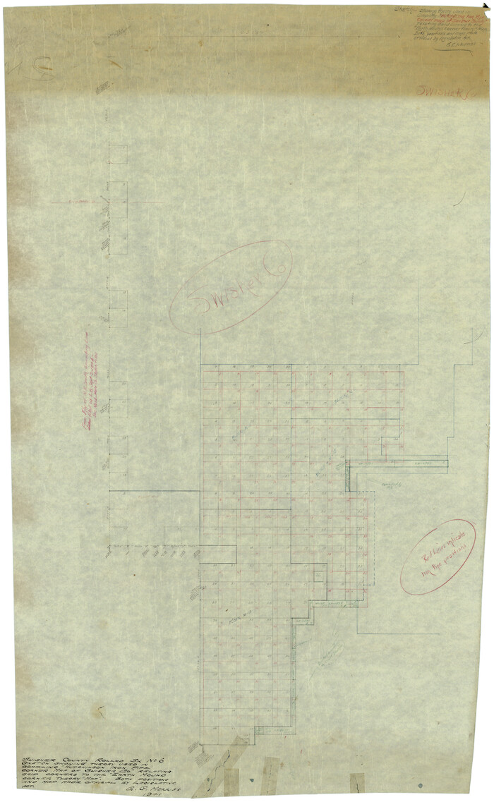 7907, Swisher County Rolled Sketch 6, General Map Collection
