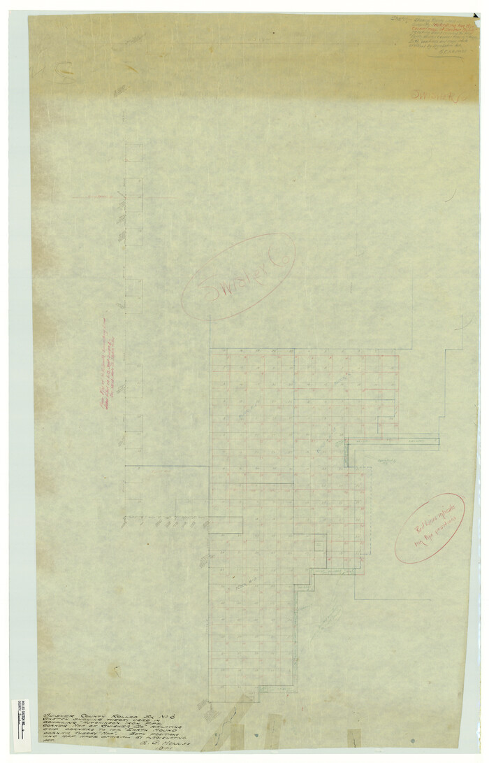 7907, Swisher County Rolled Sketch 6, General Map Collection