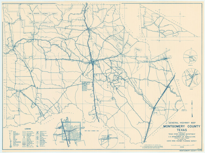 79202, General Highway Map, Montgomery County, Texas, Texas State Library and Archives
