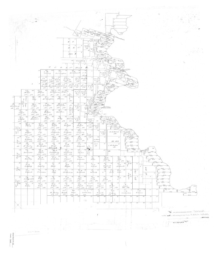 7926, Terrell County Rolled Sketch 12, General Map Collection