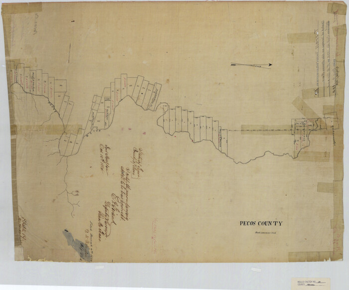 7927, Terrell County Rolled Sketch 19, General Map Collection