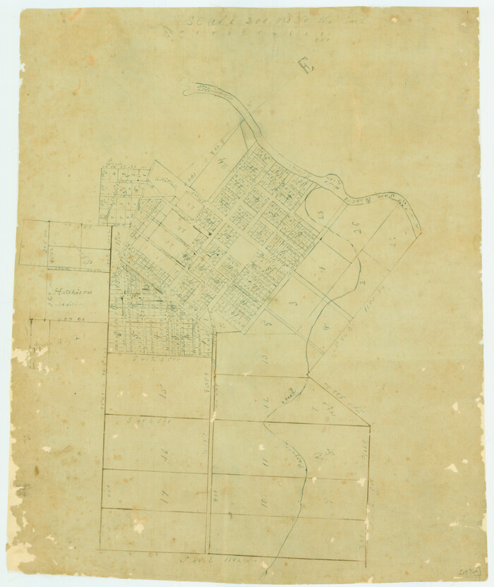 79312, [Plat of San Marcos, Texas], Texas State Library and Archives