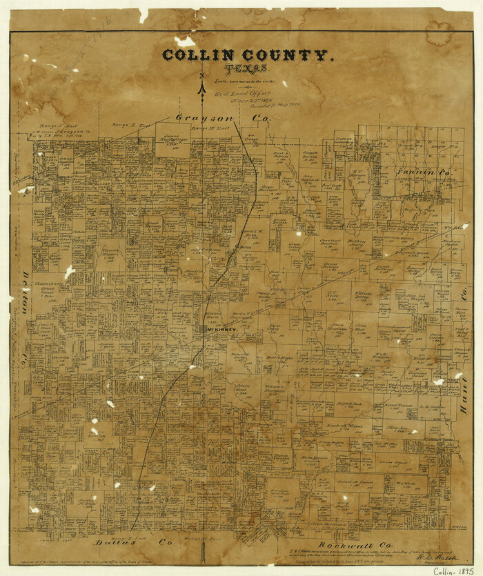 794, Collin County Texas, General Map Collection