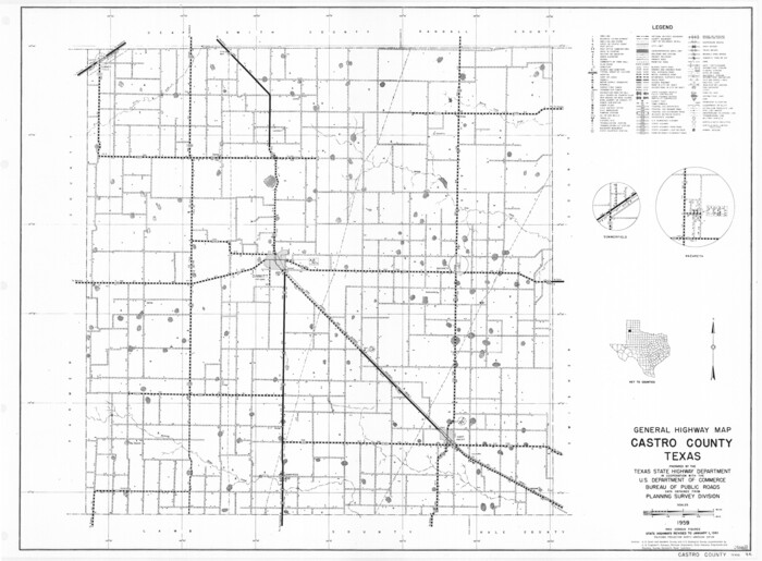 79403, General Highway Map, Castro County, Texas, Texas State Library and Archives