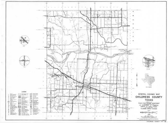 79408, General Highway Map, Childress County, Texas, Texas State Library and Archives