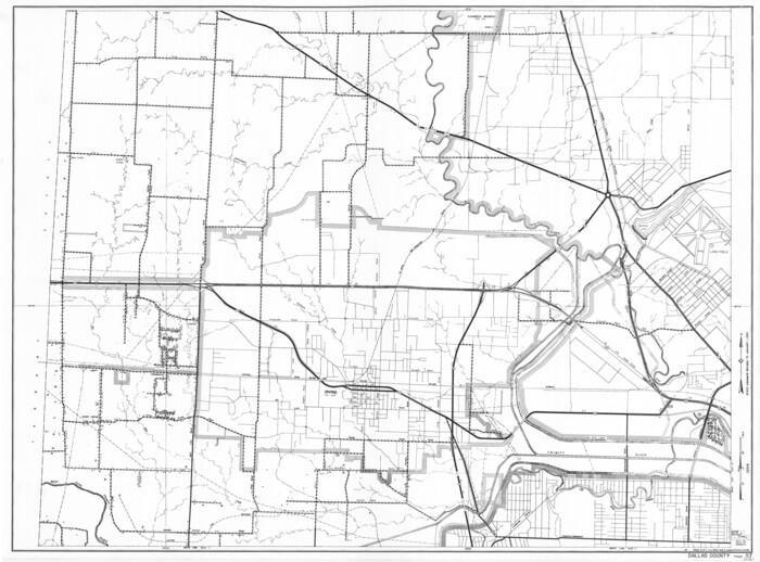 79431, General Highway Map.  Detail of Cities and Towns in Dallas County, Texas [Dallas and vicinity], Texas State Library and Archives