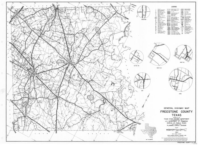 79472, General Highway Map, Freestone County, Texas, Texas State Library and Archives