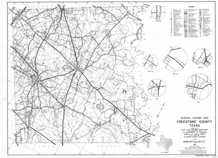 79472, General Highway Map, Freestone County, Texas, Texas State Library and Archives