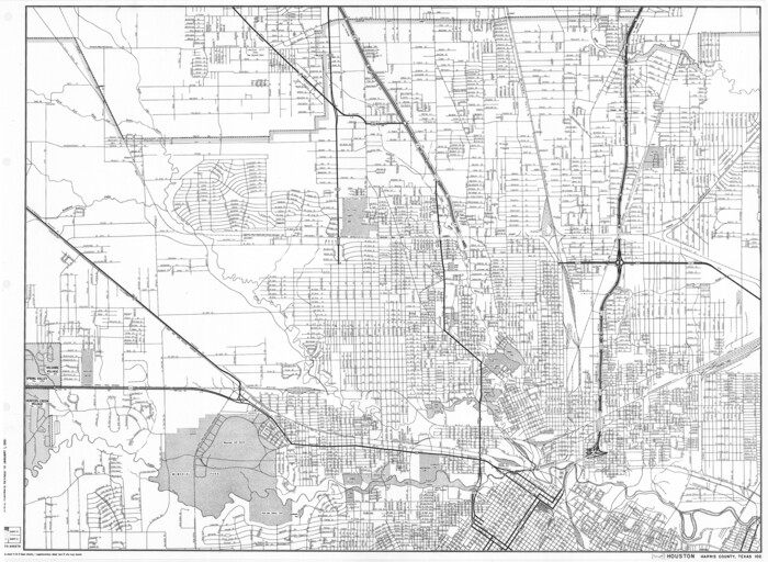 79504, General Highway Map.  Detail of Cities and Towns in Harris County, Texas.  City Map [of] Houston, Pasadena, West University Place, Bellaire, Galena Park, Jacinto City, South Houston, South Side Place, Deer Park, and vicinity, Harris County, Texas, Texas State Library and Archives