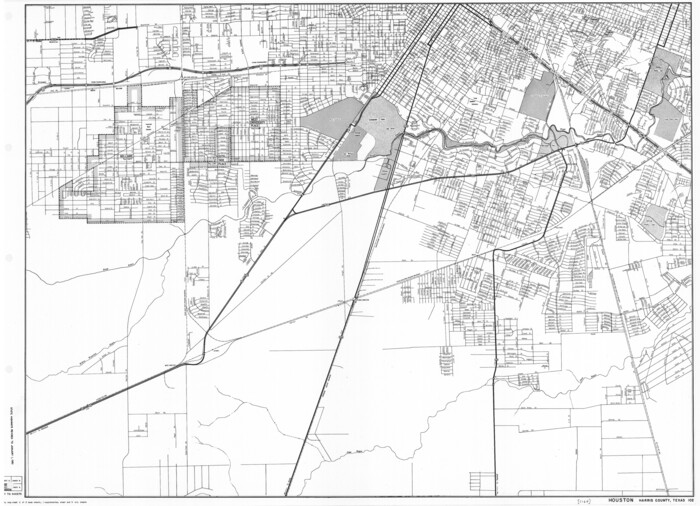 79506, General Highway Map.  Detail of Cities and Towns in Harris County, Texas.  City Map [of] Houston, Pasadena, West University Place, Bellaire, Galena Park, Jacinto City, South Houston, South Side Place, Deer Park, and vicinity, Harris County, Texas, Texas State Library and Archives