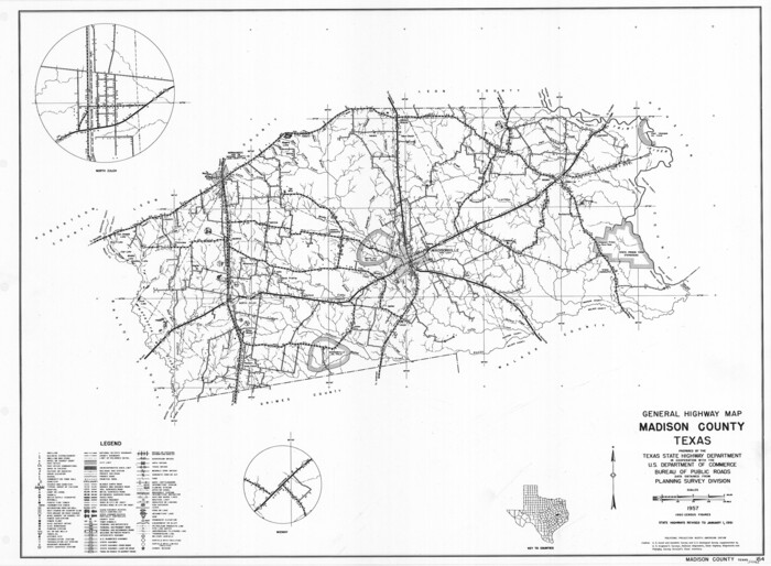 79581, General Highway Map, Madison County, Texas, Texas State Library and Archives