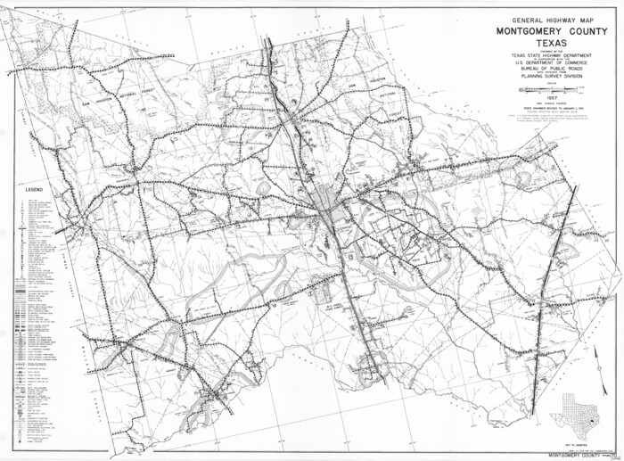 79602, General Highway Map, Montgomery County, Texas, Texas State Library and Archives