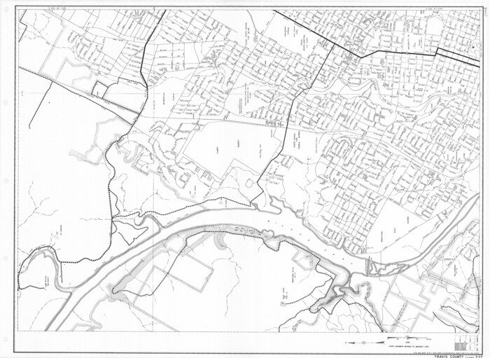79684, General Highway Map.  Detail of Cities and Towns in Travis County, Texas.  City Map, Austin and vicinity, Travis County, Texas, Texas State Library and Archives