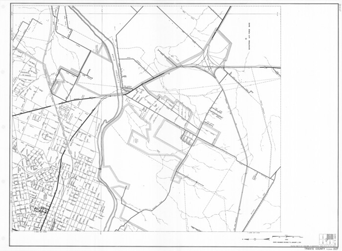 79687, General Highway Map.  Detail of Cities and Towns in Travis County, Texas.  City Map, Austin and vicinity, Travis County, Texas, Texas State Library and Archives