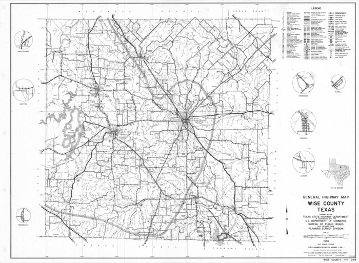 79717, General Highway Map, Winkler County, Texas, Texas State Library and Archives