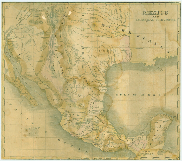 79733, Mexico and Internal Provinces, Texas State Library and Archives