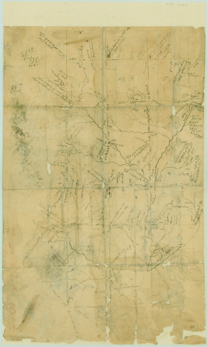 8, [Surveys near the Neches River], General Map Collection