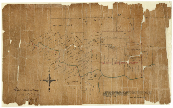 8009, Tom Green County Rolled Sketch 48, General Map Collection
