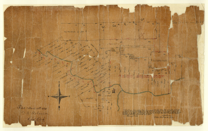 8009, Tom Green County Rolled Sketch 48, General Map Collection