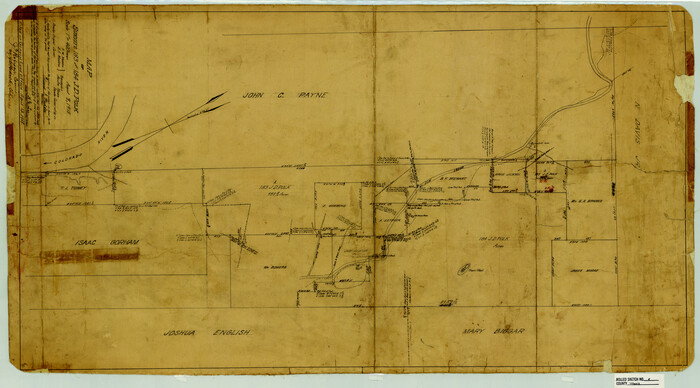 8010, Travis County Rolled Sketch 4, General Map Collection