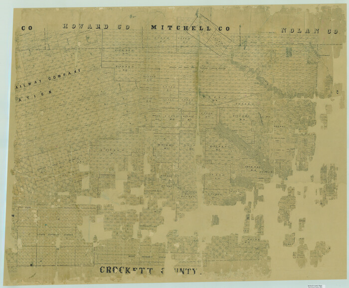 80136, Map of Tom Green Co., General Map Collection