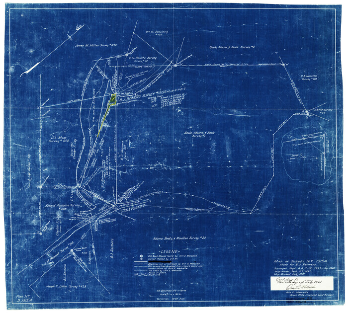 8023, Travis County Rolled Sketch 22, General Map Collection
