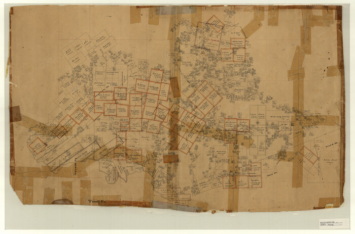 8051, Trinity County Rolled Sketch 1, General Map Collection