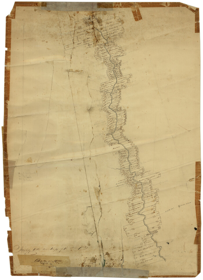 8105, Uvalde County Rolled Sketch B, General Map Collection