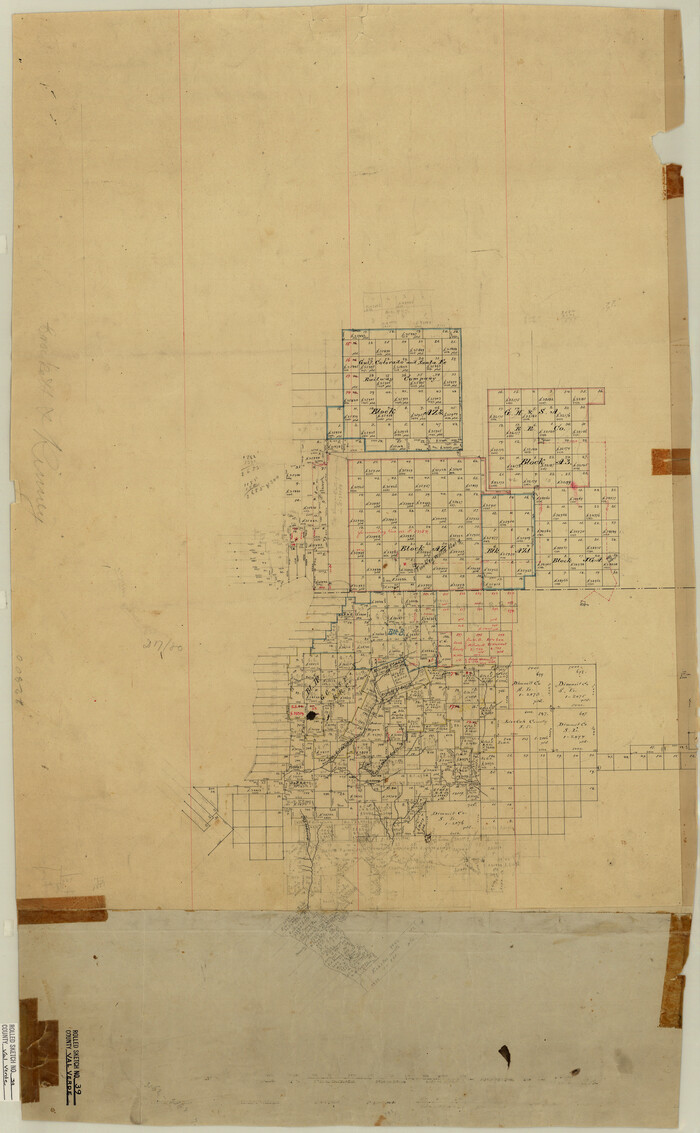 8115, Val Verde County Rolled Sketch 39, General Map Collection
