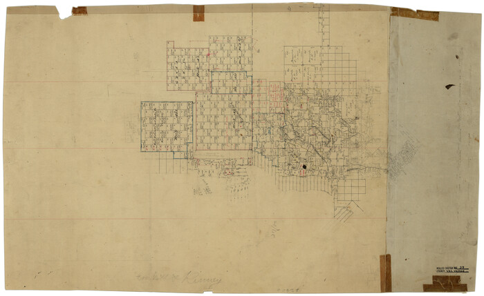 8115, Val Verde County Rolled Sketch 39, General Map Collection