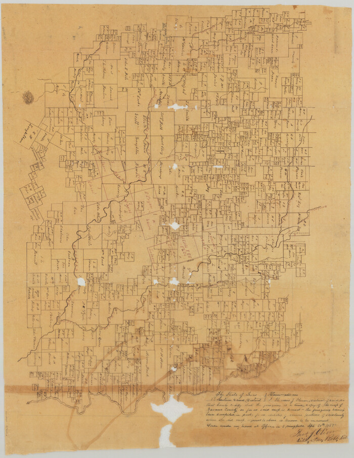 81900, [Map of Navarro County], General Map Collection