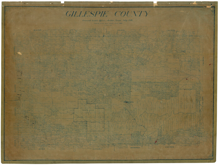 81950, Gillespie County, General Map Collection