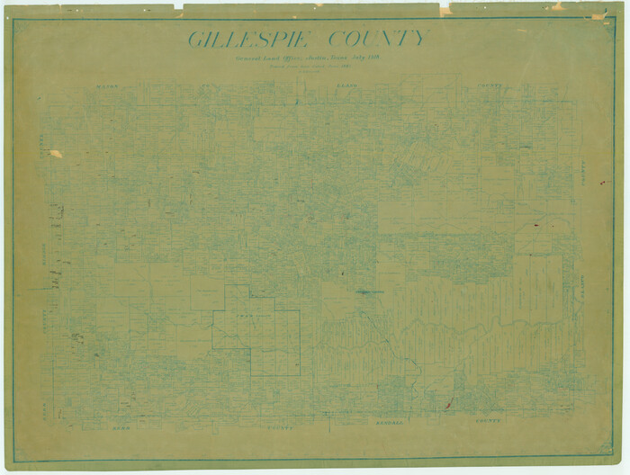 81950, Gillespie County, General Map Collection