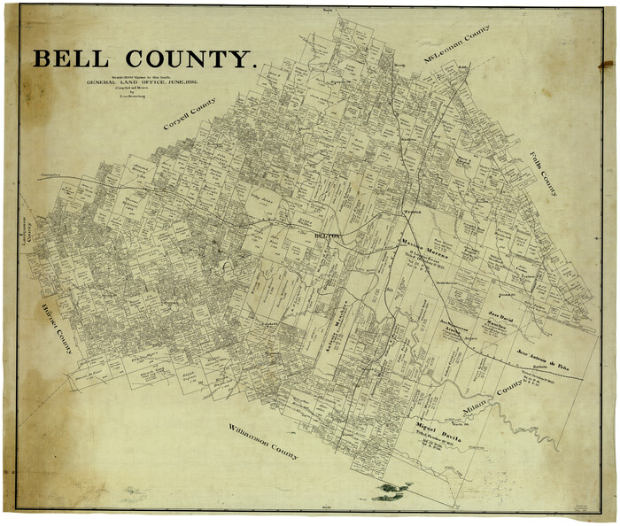 82009, Bell County, General Map Collection
