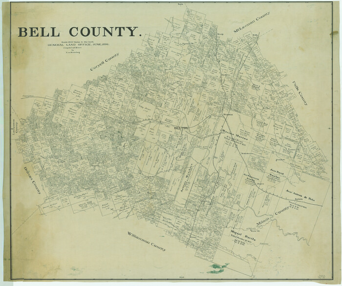 82009, Bell County, General Map Collection