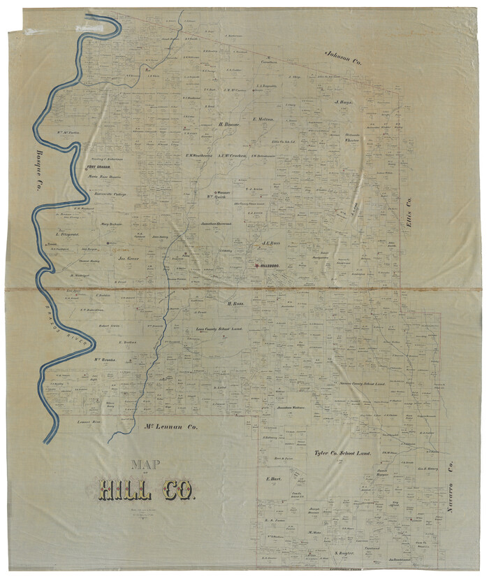 82049, Map of Hill County, General Map Collection