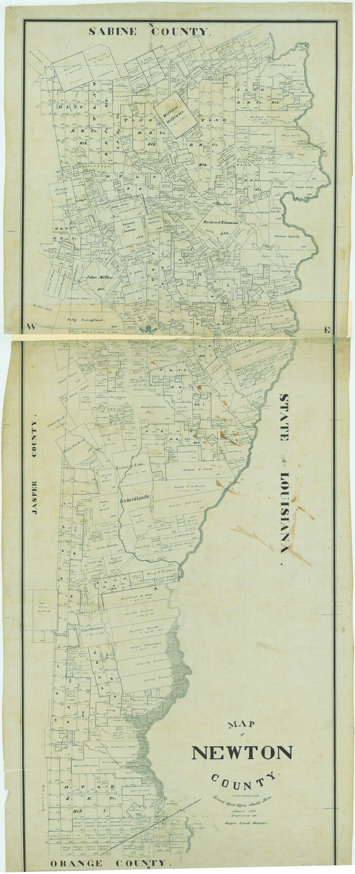 82078, Map of Newton County, General Map Collection