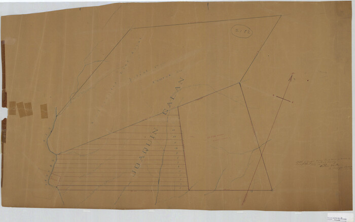 8222, Webb County Rolled Sketch D, General Map Collection