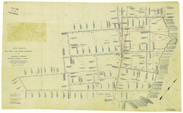 8242, Wichita County Rolled Sketch 5, General Map Collection