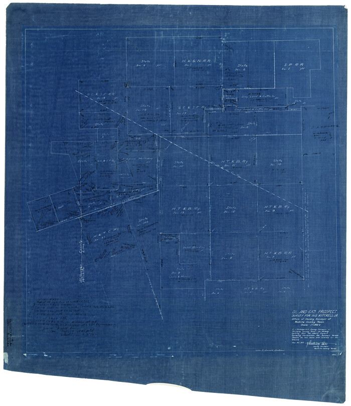 8247, Wichita County Rolled Sketch 9A, General Map Collection