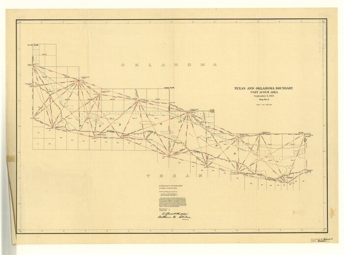 8253, Wichita County Rolled Sketch 18, General Map Collection